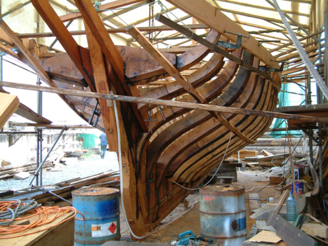boat building - nottingham boat building academy